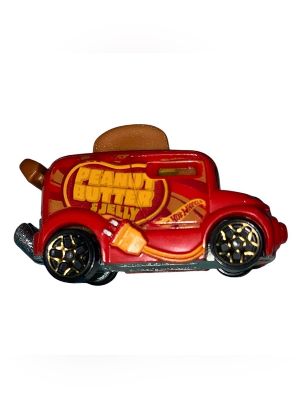 Hot Wheels Peanut Butter & Jelly Red Toy Car